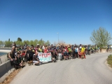 Els participants a la caminada reivindicativa (Foto: Garrigues Territori).