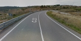 La carretera C-233 a l'Albagés (foto. Google Maps).