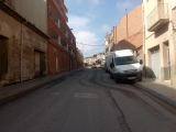 El carrer La Font de les Borges Blanques.