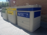 Les noves illetes de contenidors instal·lades a les Garrigues.
