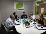 El debat entre els candidats a Ràdio les Borges.