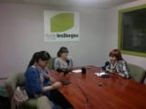 Foto d'arxiu d'una entrevista als estudis de Ràdio les Borges.