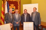 L'acte s'ha dut a terme a la Sala de Plens de l'Ajuntament de les Borges (foto: Consell Comarcal)