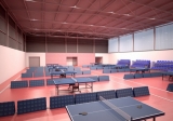 Una projecció del centre de tecnificació de tennis taula. (Foto: Aj. de les Borges)