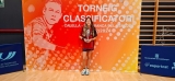 Elsa Benet va pujar al podi en la categoria aleví femení com a tercera classificada (foto: CTT Borges).