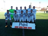 El FC Borges, abans del partit contra el Sants (foto: FC Borges).