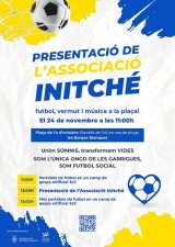 El cartell de la presentació (foto: Associació Initché).