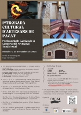 El cartell de la trobada (foto: Aj. Cervià).