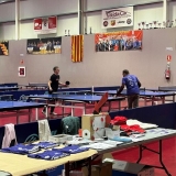Durant un dels partits que es va fer dissabte.