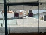 La nova porta d'entrada al Pavelló de l'Oli (foto: Aj. Borges).